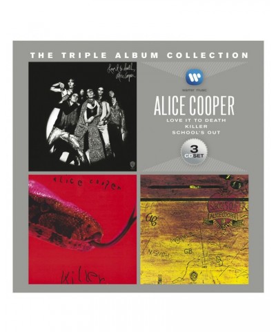 Alice Cooper TRIPLE ALBUM COLLECTION CD $7.05 CD