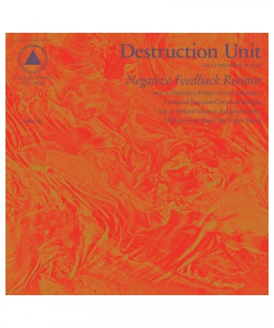 Destruction Unit Negative Feedback Resistor Vinyl Record $5.78 Vinyl