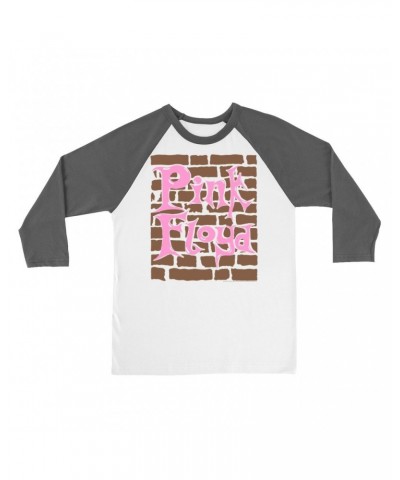 Pink Floyd 3/4 Sleeve Baseball Tee | Retro The Wall Shirt $14.98 Shirts