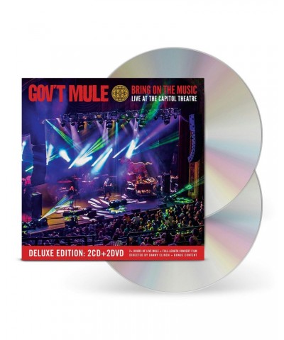 Gov't Mule 2-CD / 2-DVD Deluxe Edition: Bring On The Music / Live At The Capitol Theatre $7.80 CD