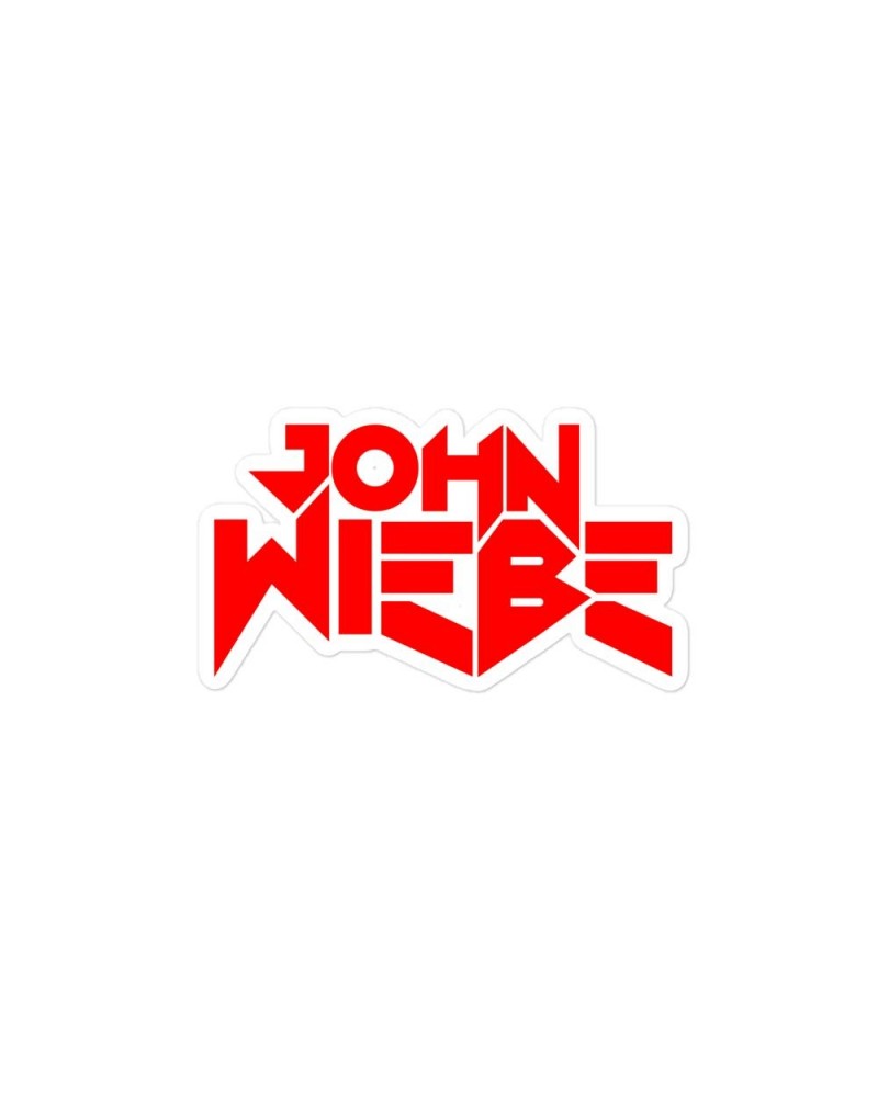 John Wiebe Logo Sticker ( 4 x 4 ) $1.49 Accessories