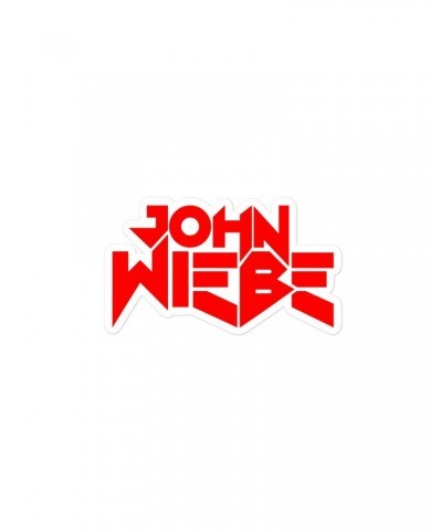 John Wiebe Logo Sticker ( 4 x 4 ) $1.49 Accessories