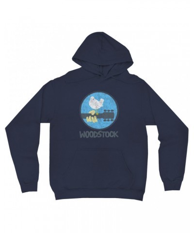 Woodstock Hoodie | Bird And Guitar Hoodie $11.99 Sweatshirts