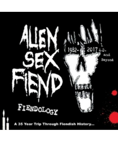 Alien Sex Fiend CD - Fiendology - A 35 Year Trip Through Fiendish History: 19 820. 20. 17 Ad And Beyond $23.65 CD