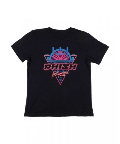 Phish Women's Hollywood Bowl 2023 Event Tee on Washed Black $9.68 Shirts