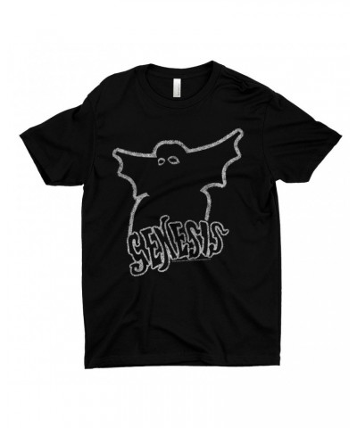 Genesis T-Shirt | Band Logo With Ghost Distressed Shirt $9.23 Shirts