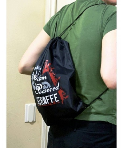 Steam Powered Giraffe Nylon Drawstring Backpack $2.50 Bags