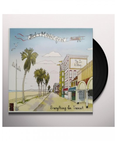 Jack's Mannequin EVERYTHING IN TRANSIT (180G/INSERT/IMPORT) Vinyl Record $18.80 Vinyl