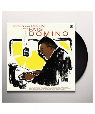 Fats Domino ROCK & ROLLIN WITH (BONUS TRACKS) Vinyl Record $16.50 Vinyl