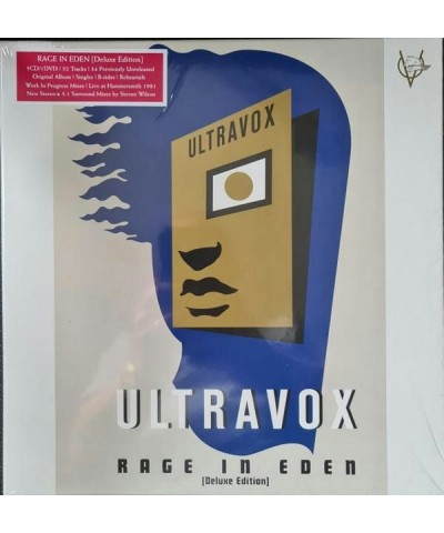 Ultravox RAGE IN EDEN (SUPER DELUXE EDITION) CD $29.52 CD