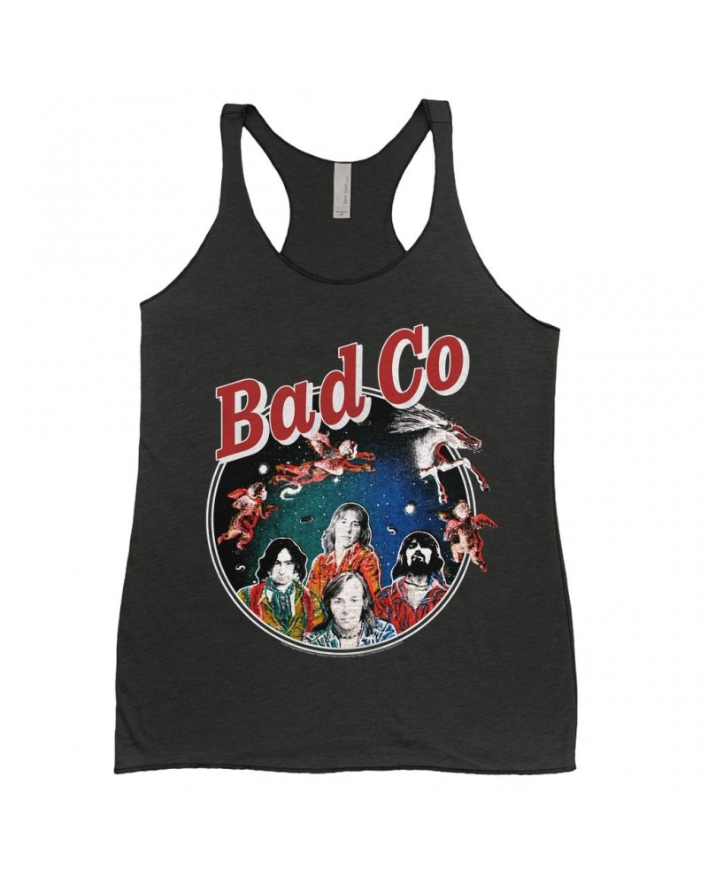 Bad Company Ladies' Tank Top | Angels Distressed Image Shirt $13.32 Shirts