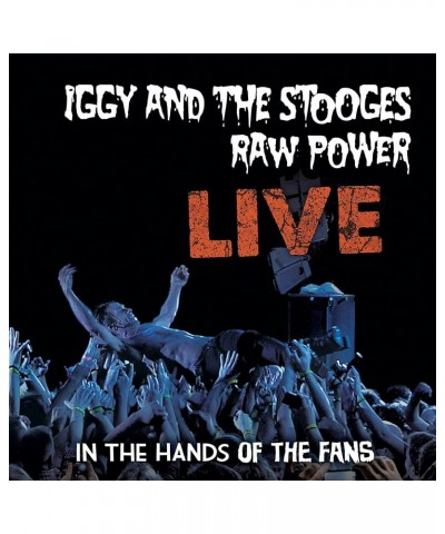 Iggy and the Stooges Raw Power Live: In The Hands Of The Fans (Clear with Red & Black Swirl) Vinyl Record $7.60 Vinyl