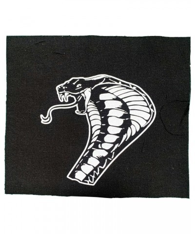 Plizzken Snake Head - Black - Patch - Cloth - Screenprinted - 6" x 6" $3.65 Accessories