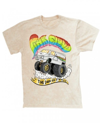 Pink Floyd T-shirt | Dark Side Of The Moon Tour Road Trip Mineral Wash Shirt $11.08 Shirts