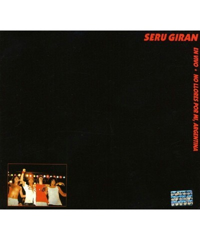 Serú Girán NO LLORES POR MI ARGENTINA CD $9.46 CD