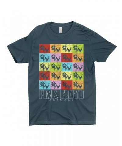 Pink Floyd T-Shirt | Animals Album Pop Art Distressed Shirt $10.48 Shirts