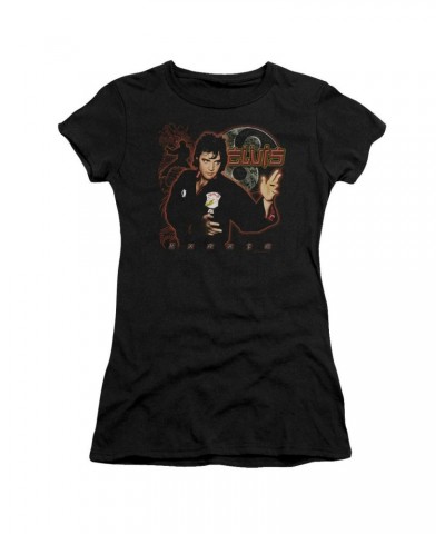 Elvis Presley Juniors Shirt | KARATE Juniors T Shirt $5.78 Shirts