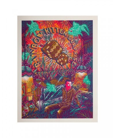 Rainbow Kitten Surprise 2022 Tour Poster $13.76 Decor