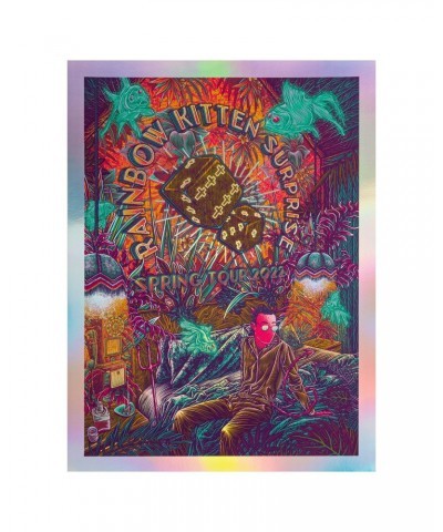 Rainbow Kitten Surprise 2022 Tour Poster $13.76 Decor