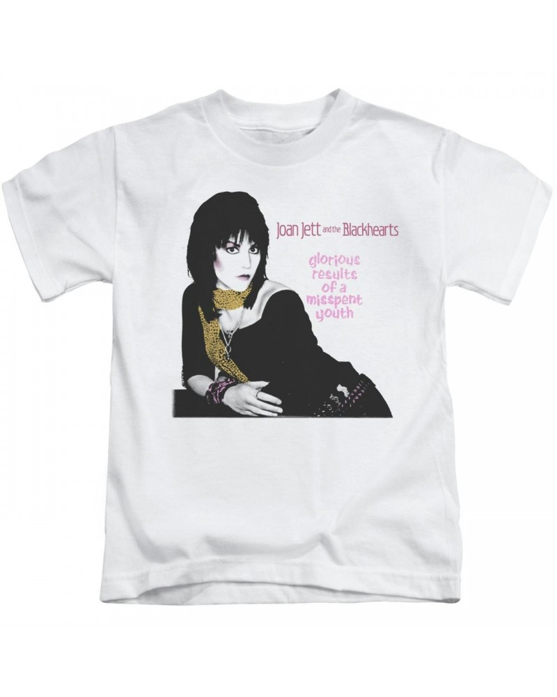 Joan Jett & the Blackhearts Kids T Shirt | MISSPENT YOUTH Kids Tee $4.95 Kids