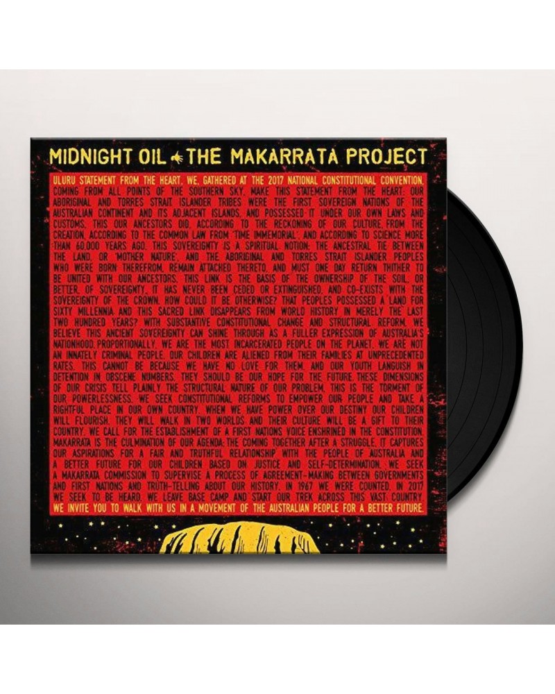 Midnight Oil MAKARRATA PROJECT Vinyl Record $12.30 Vinyl