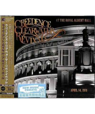 Creedence Clearwater Revival LIVE AT ROYAL ALBERT HALL CD $12.67 CD