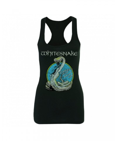 Whitesnake Circle Snake Ladies Tank $8.50 Shirts