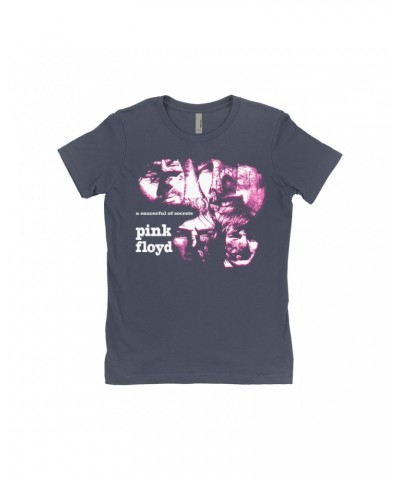 Pink Floyd Ladies' Boyfriend T-Shirt | A Saucerful Of Secrets Album Image Shirt $8.73 Shirts