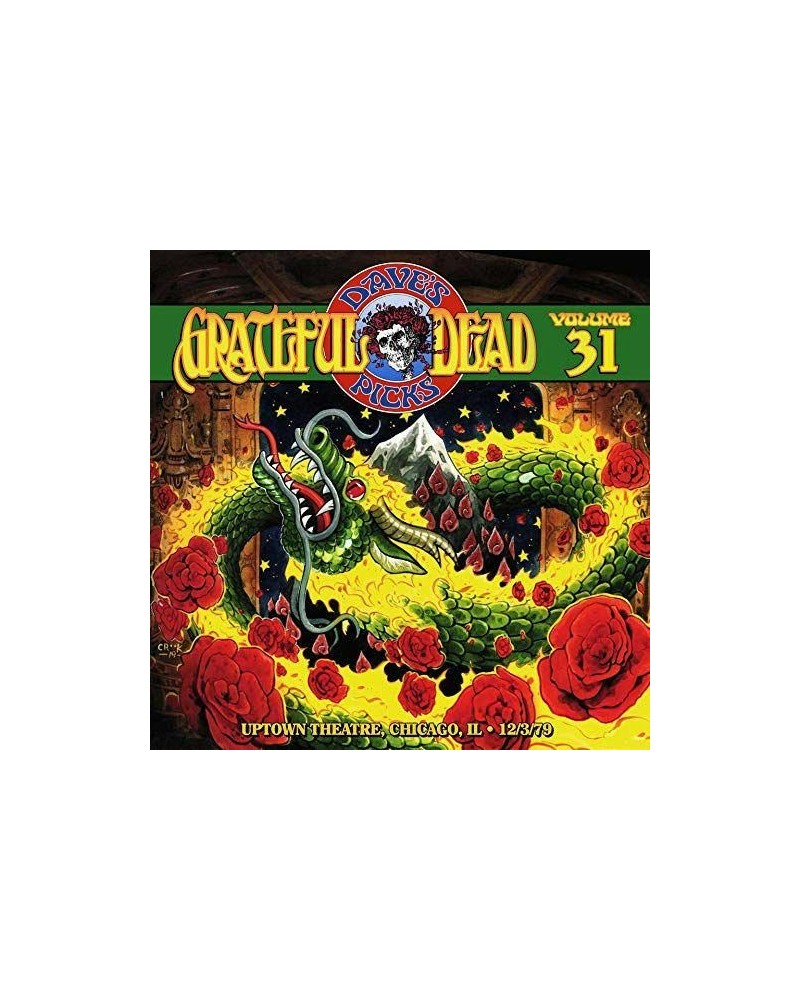 Grateful Dead Dave's Picks Vol 31: Uptown Theatre Chicago Il Cd $10.08 CD