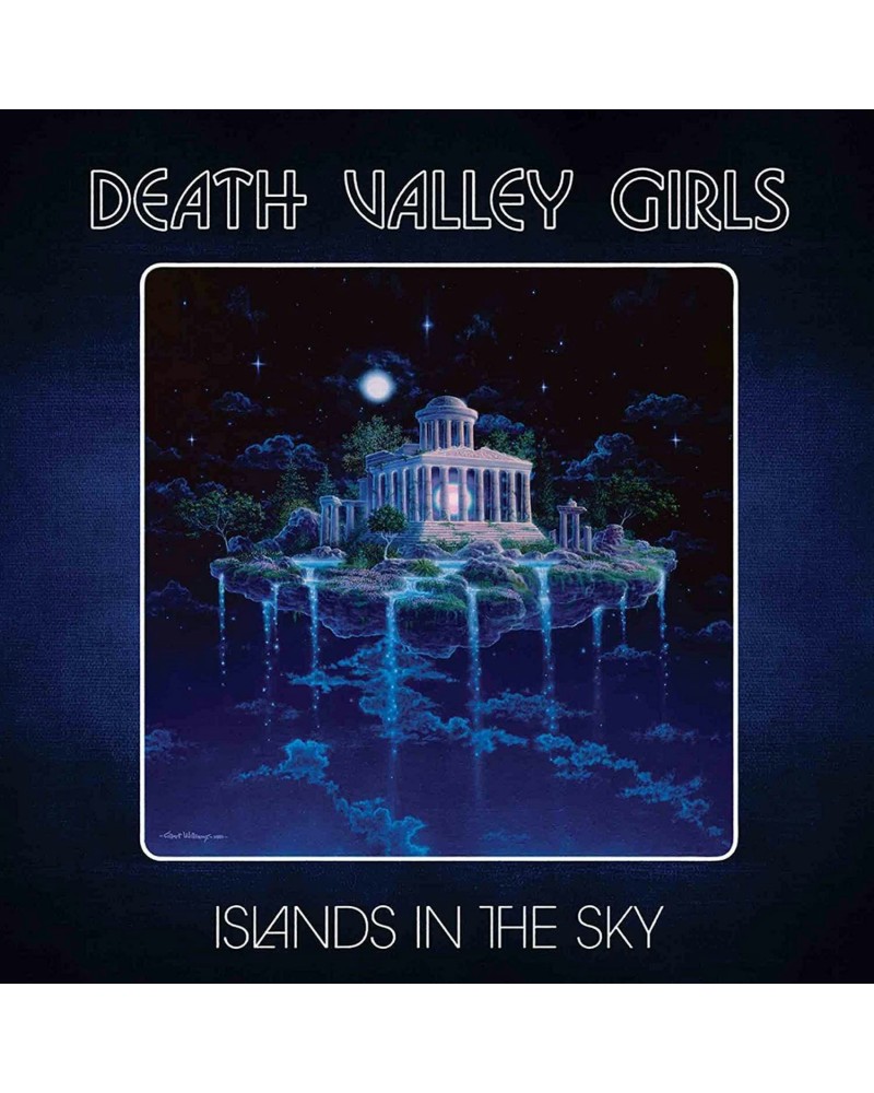 Death Valley Girls ISLAND IN THE SKY (HALF NEON PINK & HALF NEON ORANGE W/ NEON GREEN SPLATTER VINYL) Vinyl Record $7.20 Vinyl