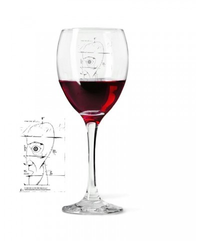 Pink Floyd Schematic Laser- Etched Wine Glass $5.40 Drinkware