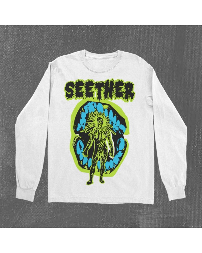 Seether Mouth Man Long Sleeve $16.00 Shirts