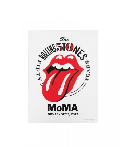 The Rolling Stones 50th Anniversary MoMA Event Poster $23.00 Decor