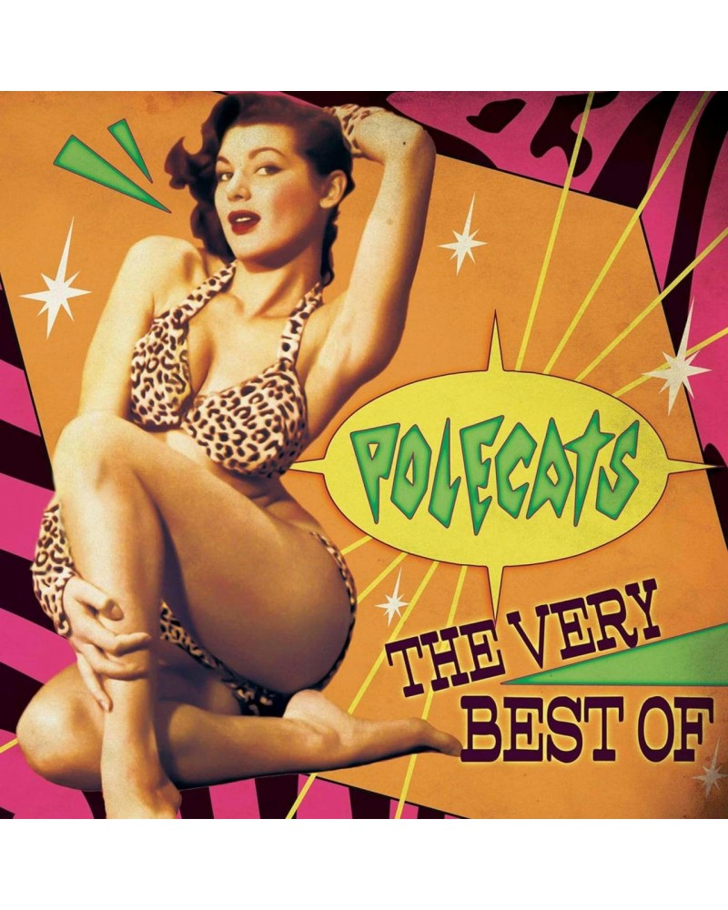 The Polecats The Very Best Of (Purple/Orange) Vinyl Record $12.60 Vinyl