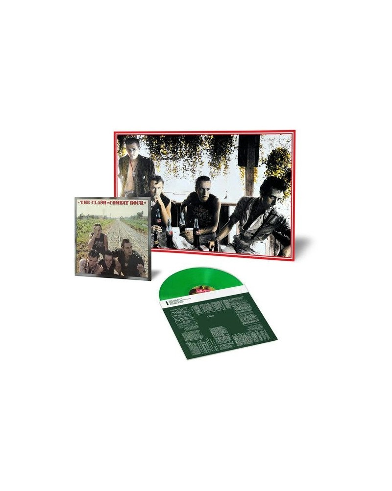 The Clash Combat Rock (Green) Vinyl Record $11.68 Vinyl