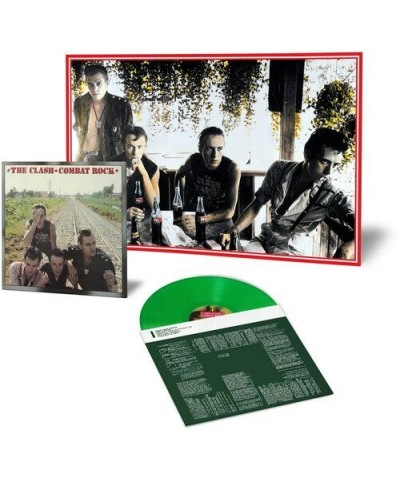 The Clash Combat Rock (Green) Vinyl Record $11.68 Vinyl