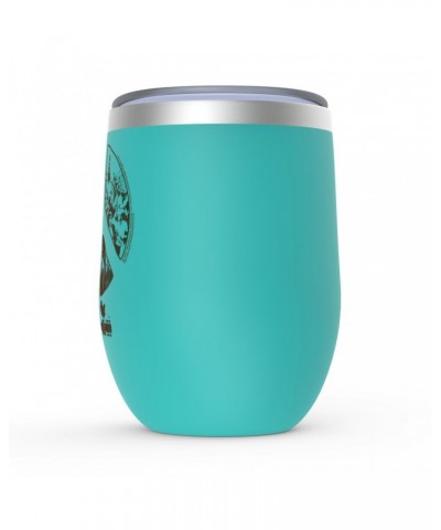 Woodstock Wine Tumbler | Crowd Photo Peace Sign Stemless Wine Tumbler $8.03 Drinkware